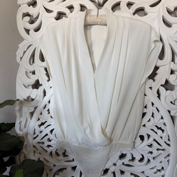 Astr The Label Wrap front Bodysuit - Picture 3 of 7